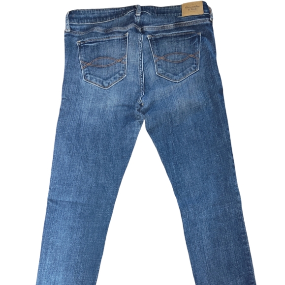 Vintage Abercrombie & Fitch Skinny Blue Jeans - Picture 4 of 6